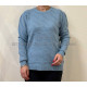 Кофта жіноча трикотажна з абстрактним тисненням голуба 54
